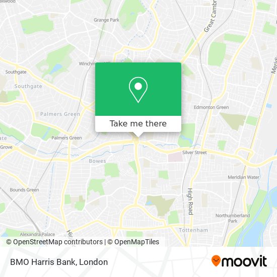 BMO Harris Bank map