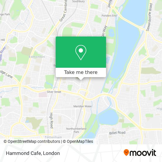Hammond Cafe map