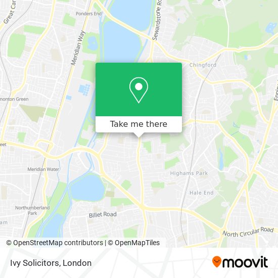 Ivy Solicitors map