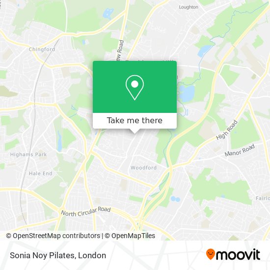 Sonia Noy Pilates map