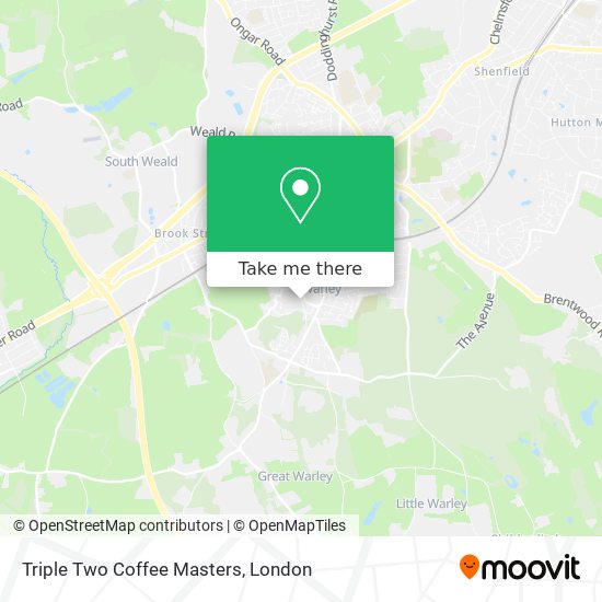 Triple Two Coffee Masters map