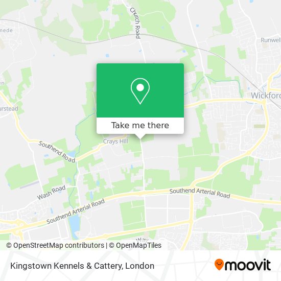 Kingstown Kennels & Cattery map