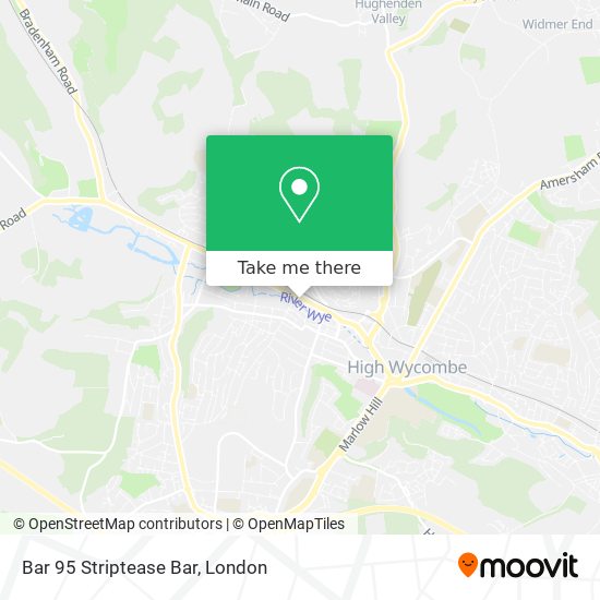 Bar 95 Striptease Bar map