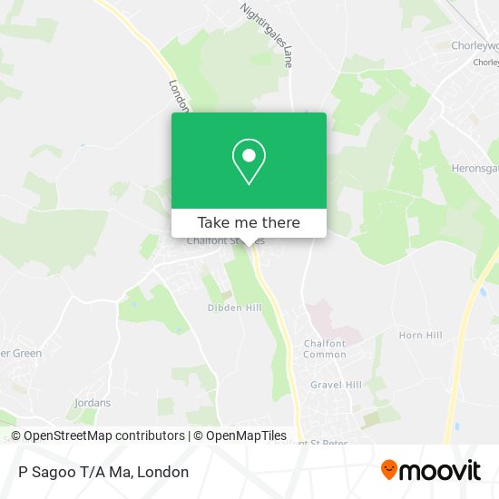 P Sagoo T/A Ma map