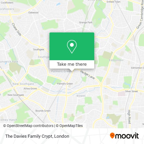 The Davies Family Crypt map