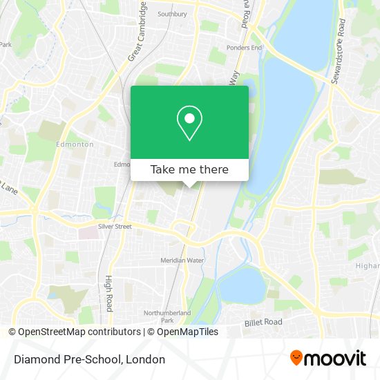 Diamond Pre-School map