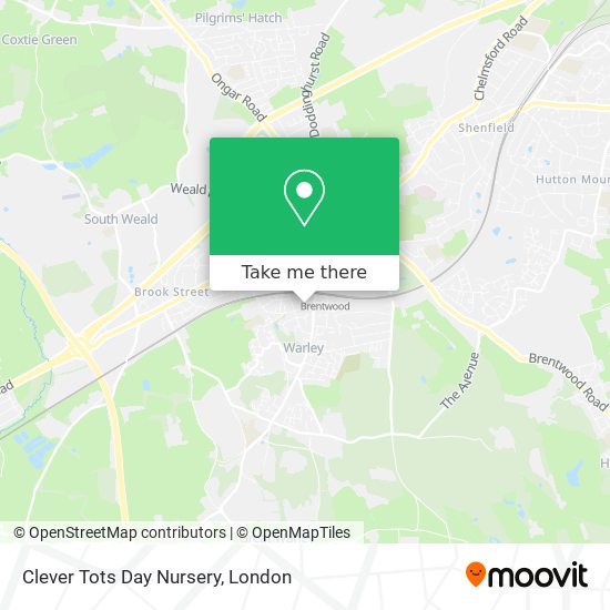 Clever Tots Day Nursery map