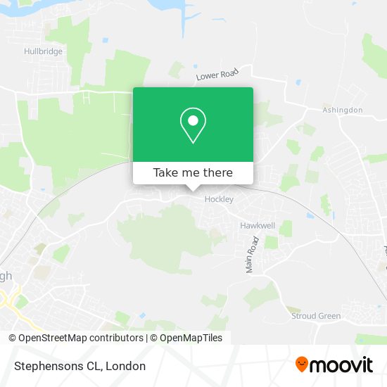 Stephensons CL map