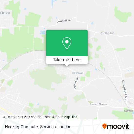 Hockley Computer Services map