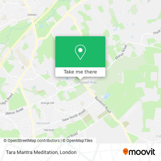 Tara Mantra Meditation map