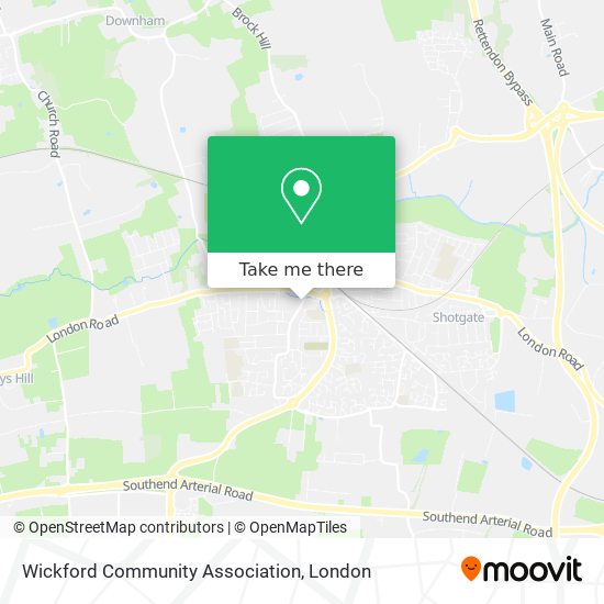 Wickford Community Association map