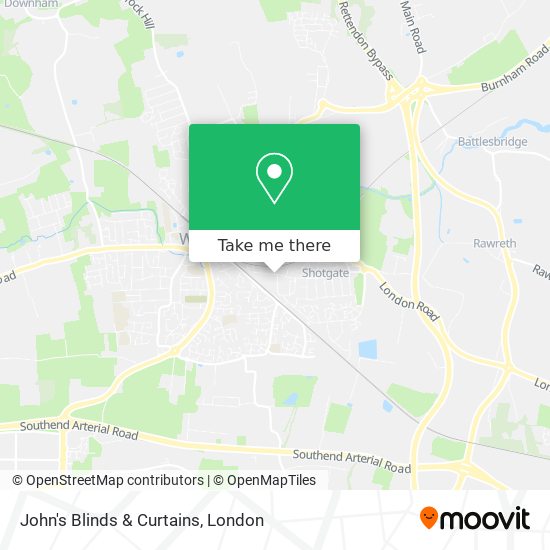 John's Blinds & Curtains map