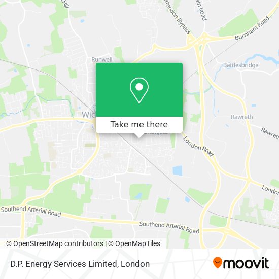 D.P. Energy Services Limited map