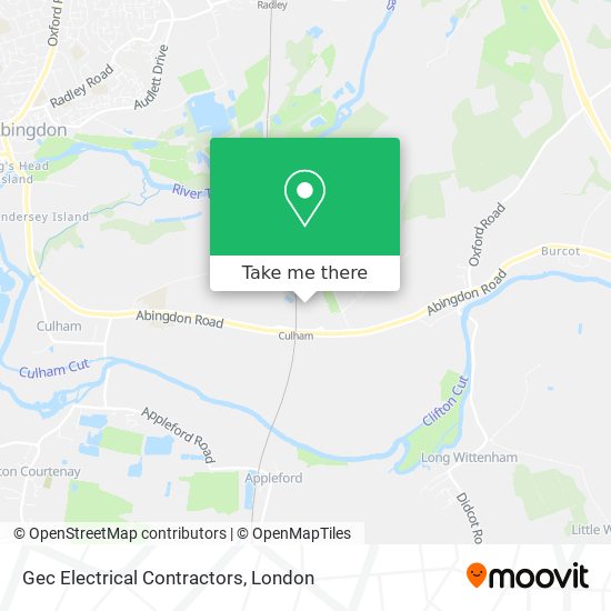 Gec Electrical Contractors map
