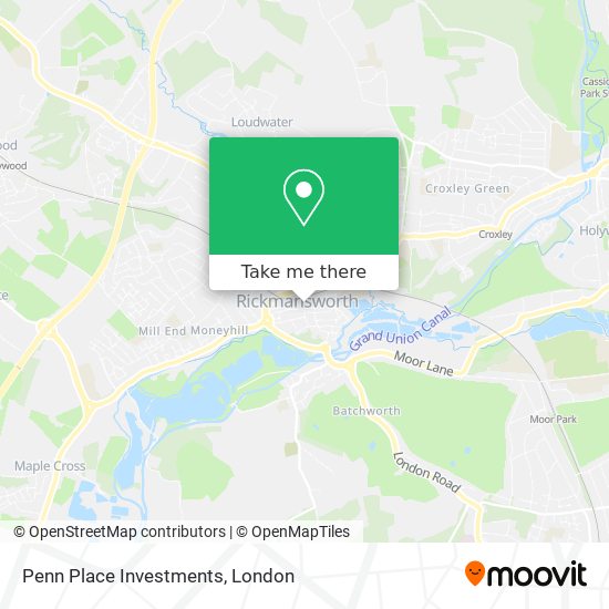 Penn Place Investments map