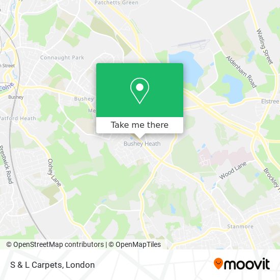 S & L Carpets map