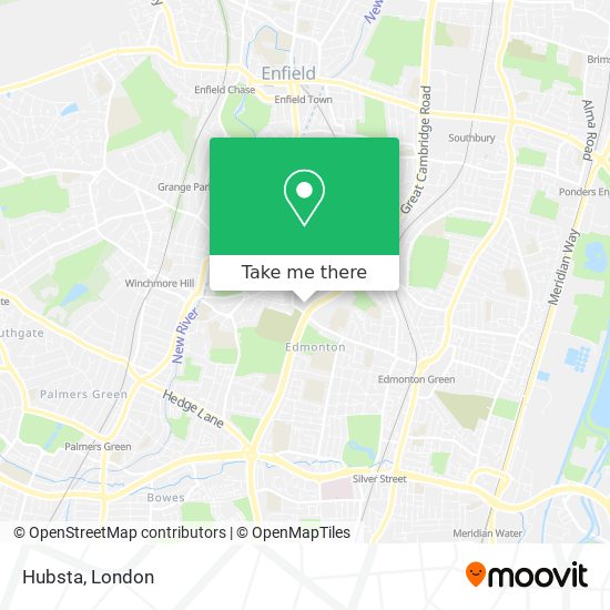 Hubsta map