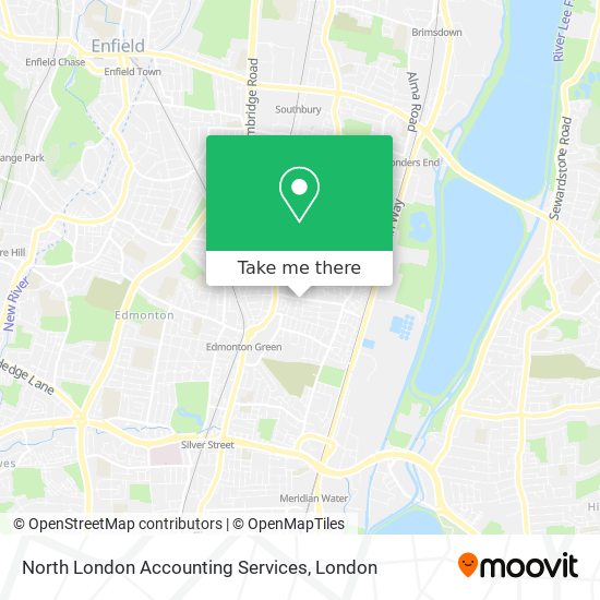 North London Accounting Services map