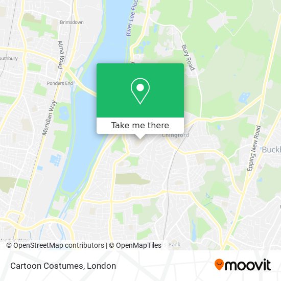Cartoon Costumes map