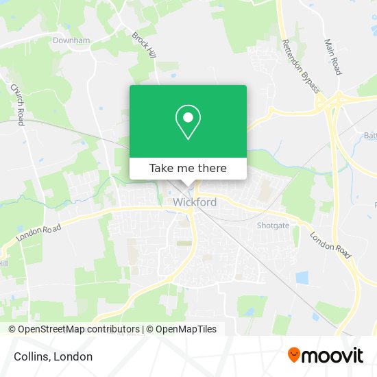 Collins map