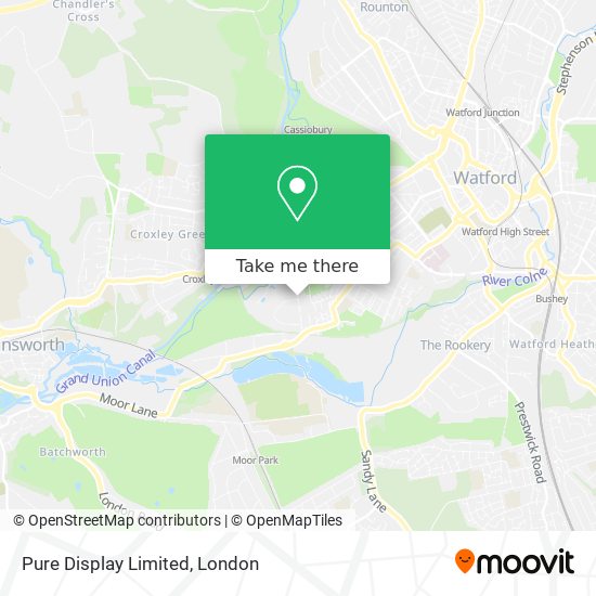 Pure Display Limited map