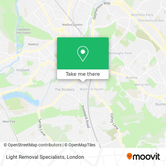 Light Removal Specialists map