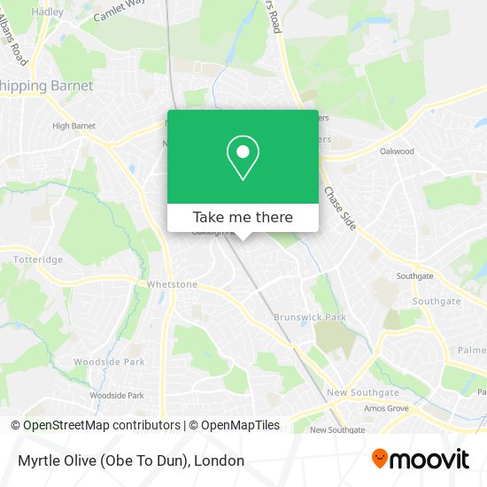 Myrtle Olive (Obe To Dun) map