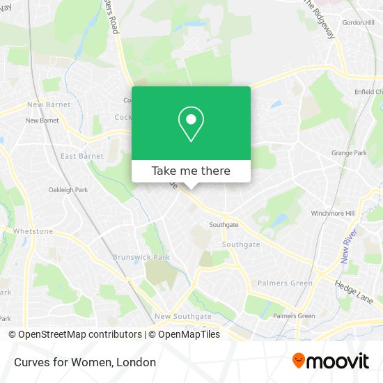 Curves for Women map