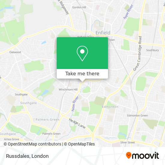Russdales map