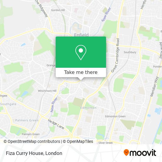 Fiza Curry House map