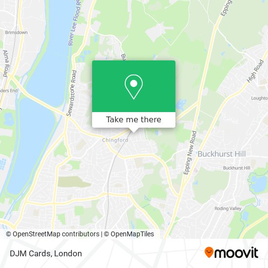 DJM Cards map