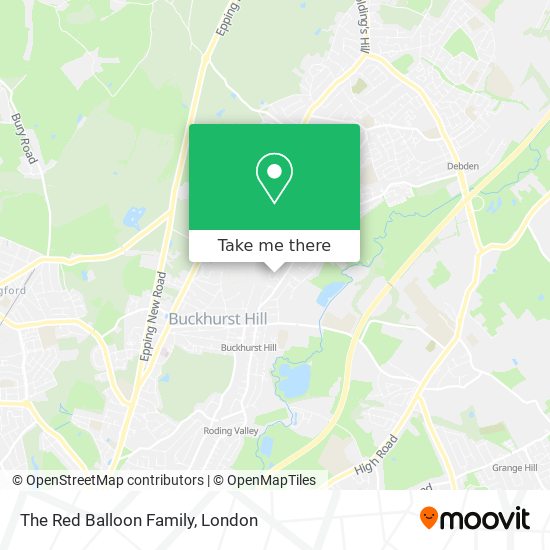 The Red Balloon Family map