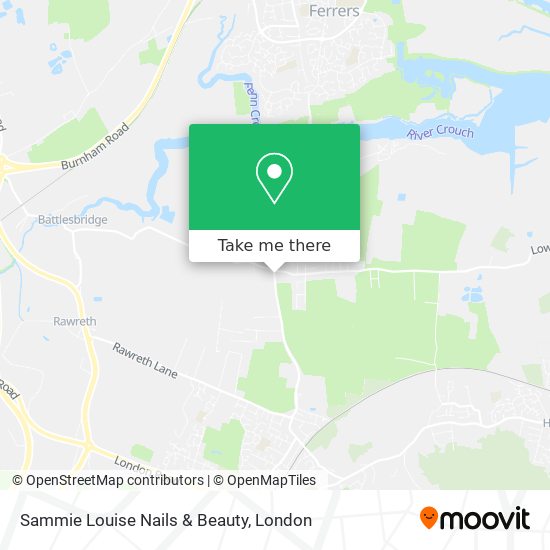 Sammie Louise Nails & Beauty map