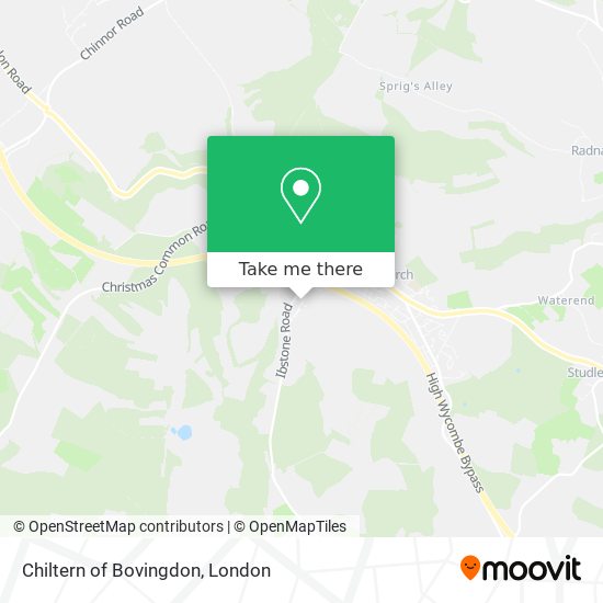 Chiltern of Bovingdon map