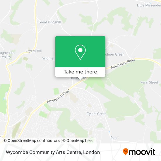 Wycombe Community Arts Centre map