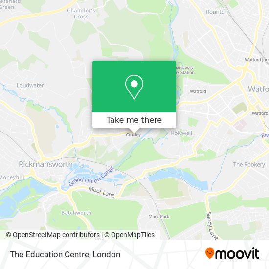 The Education Centre map