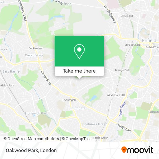 Oakwood Park map