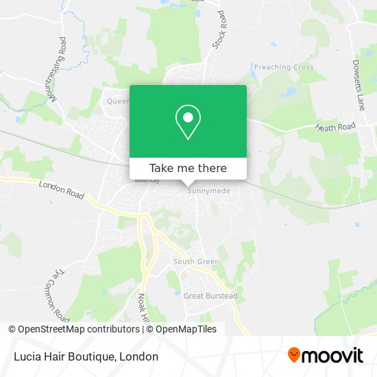 Lucia Hair Boutique map