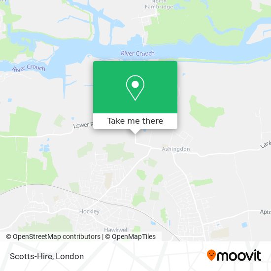 Scotts-Hire map
