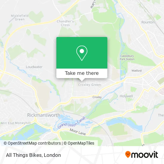 All Things Bikes map