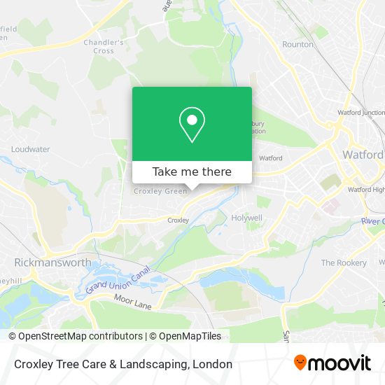 Croxley Tree Care & Landscaping map