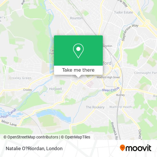 Natalie O?Riordan map