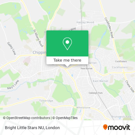 Bright Little Stars NU map