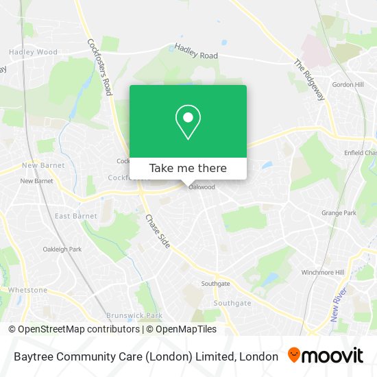 Baytree Community Care (London) Limited map