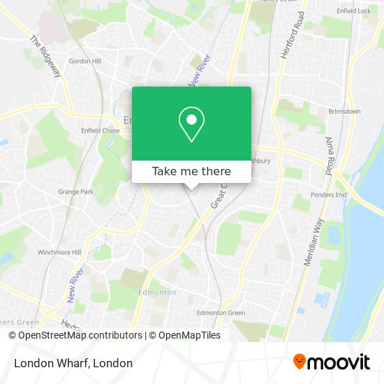 London Wharf map