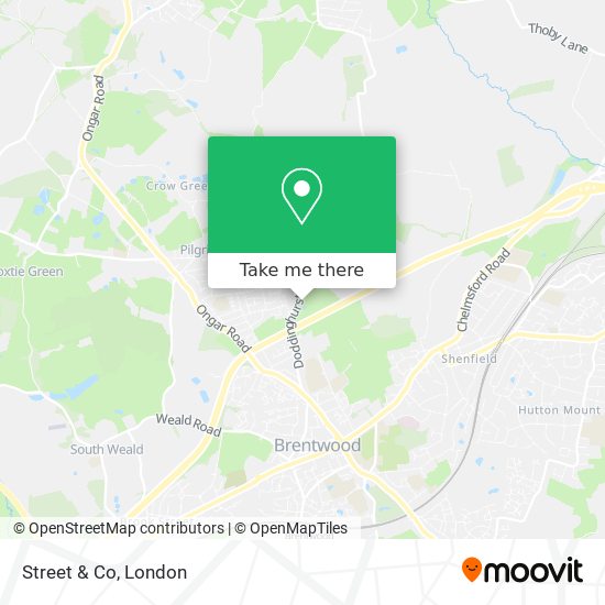 Street & Co map