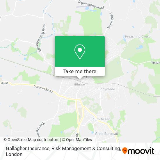 Gallagher Insurance, Risk Management & Consulting map