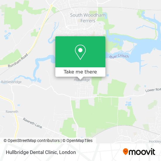 Hullbridge Dental Clinic map