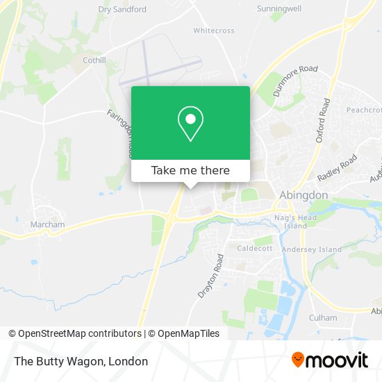 The Butty Wagon map