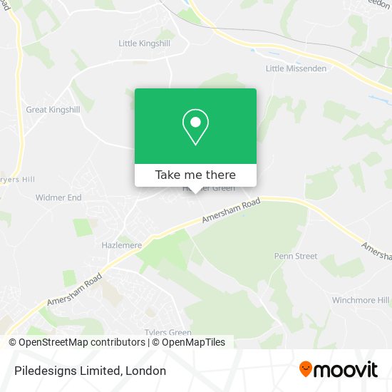 Piledesigns Limited map